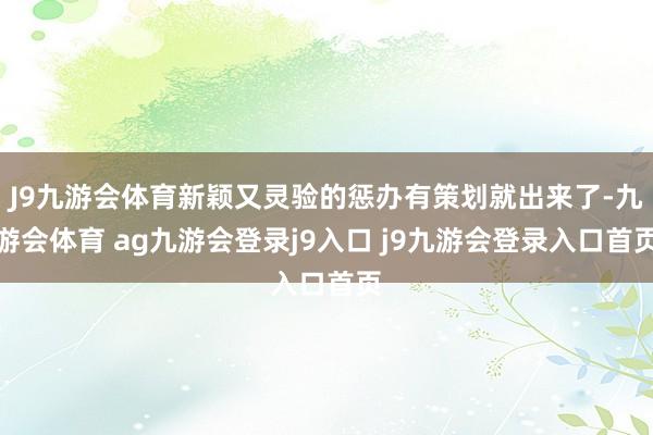 J9九游会体育新颖又灵验的惩办有策划就出来了-九游会体育 ag九游会登录j9入口 j9九游会登录入口首页