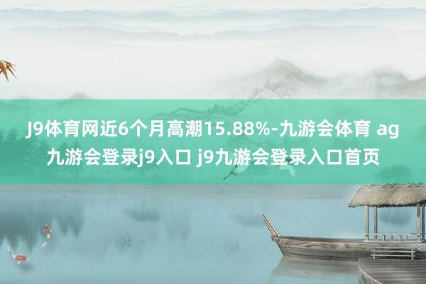 J9体育网近6个月高潮15.88%-九游会体育 ag九游会登录j9入口 j9九游会登录入口首页