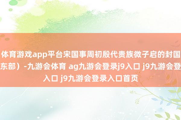 体育游戏app平台宋国事周初殷代贵族微子启的封国（今河南省东部）-九游会体育 ag九游会登录j9入口 j9九游会登录入口首页