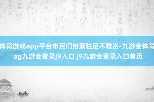 体育游戏app平台市民们纷繁驻足不雅赏-九游会体育 ag九游会登录j9入口 j9九游会登录入口首页