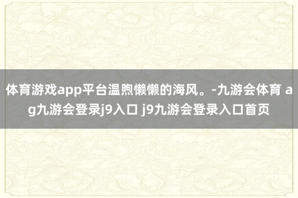 体育游戏app平台温煦懒懒的海风。-九游会体育 ag九游会登录j9入口 j9九游会登录入口首页